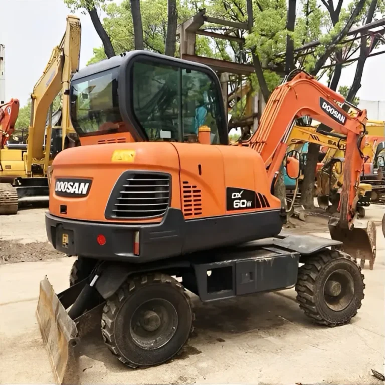 Máy Xúc 60W Bánh Lốp